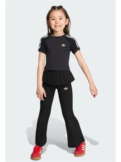 knit tee leg set ADIDAS ORIGINAL | KR4054BLACK